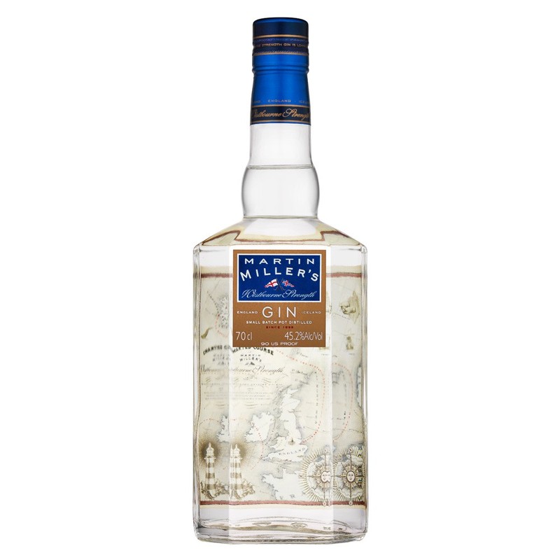 MARTIN MILLER'S SMALL BATCH WESTBOURNE DRY GIN 750ML
