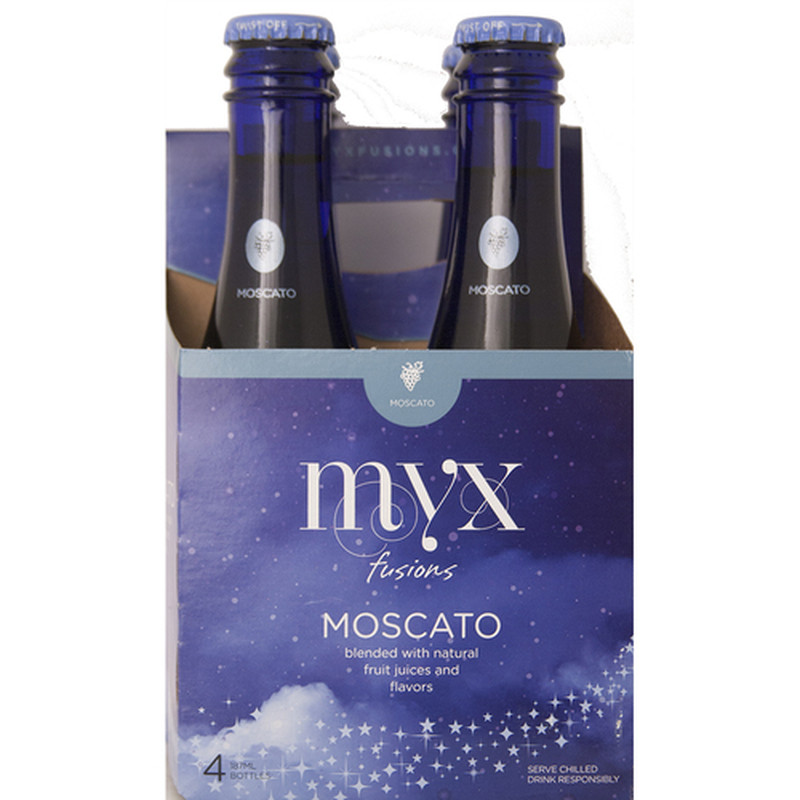 MYX FUSIONS  MOSCATO 4pack 12oz 750ml