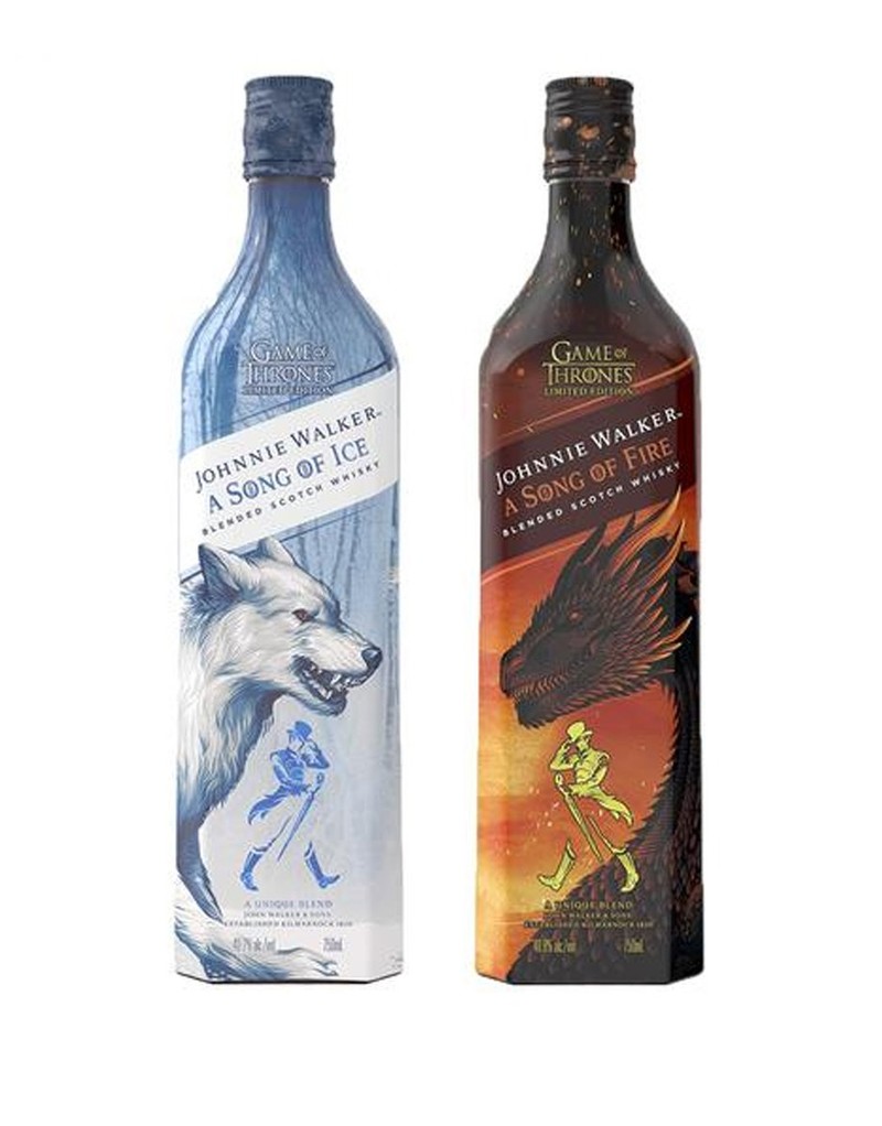 JOHNNIE WALKER A SONG OF ICE AND A SONG OF FIRE 750ML